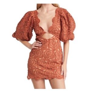 For Love & Lemons Letitia Mini Dress
